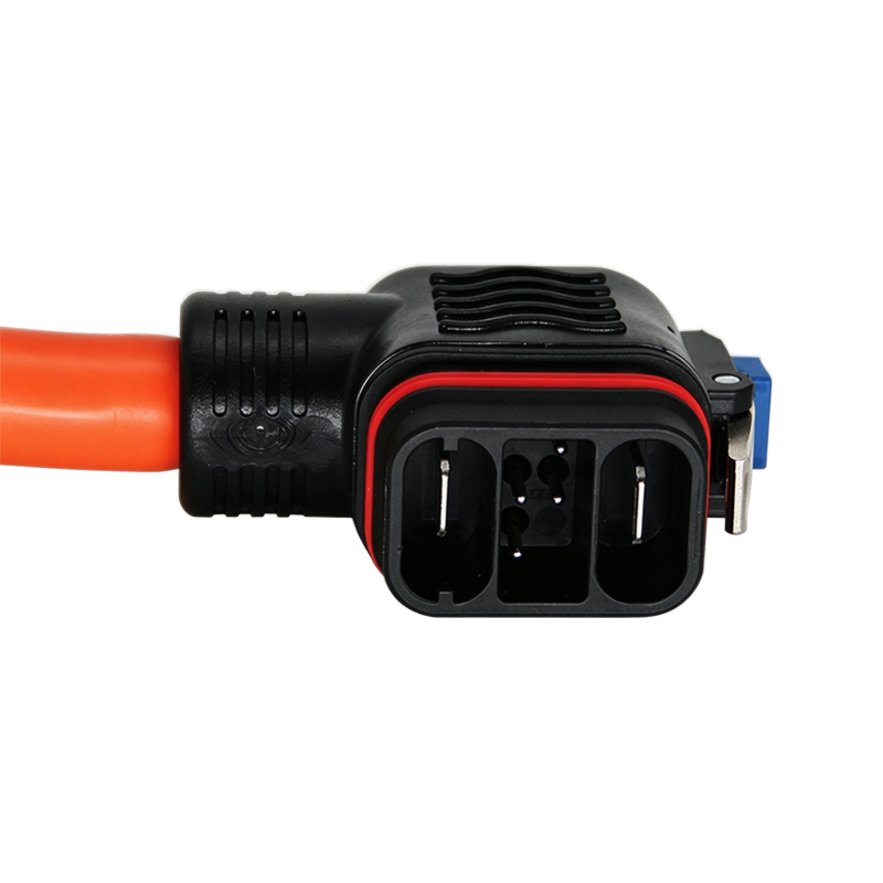 ZTC6017 2+6 High-Current Bent Power Plug