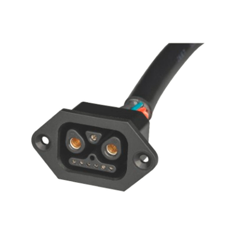 ZTC6064 40A High-Current Power and Signal Panel-Mount Socket