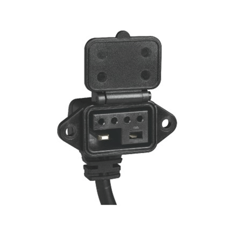 ZTC7226 1+1+4 Panel-Mount Power Socket with Hinged Protective Cover