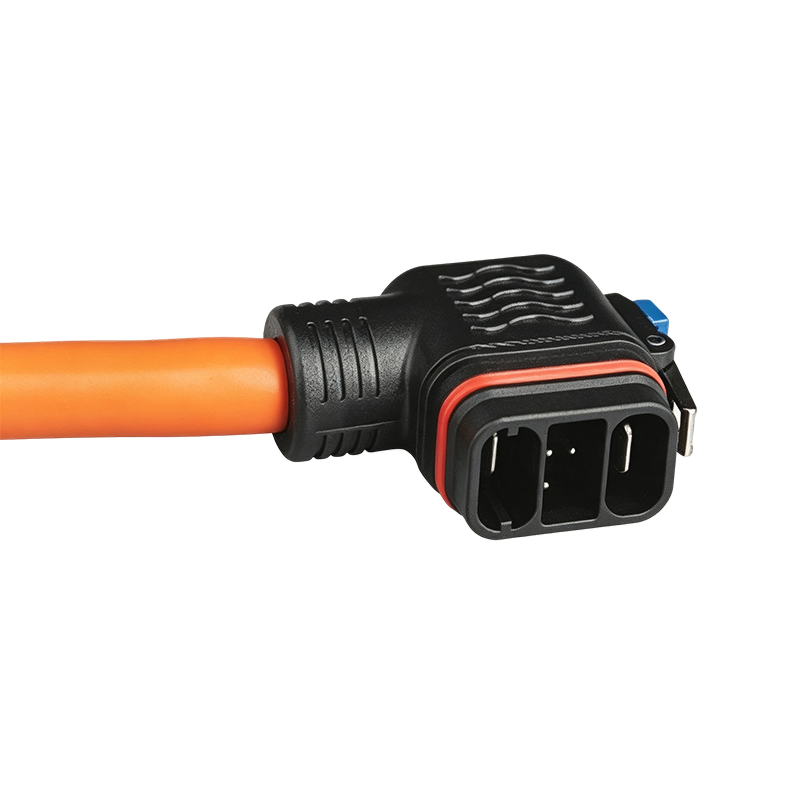 ZTC6017 2+6 High-Current Bent Power Plug