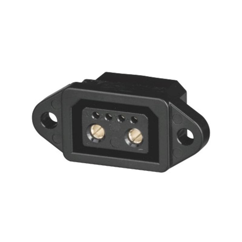 ZTC3002 2+4 Panel-Mount High-Current Power Socket