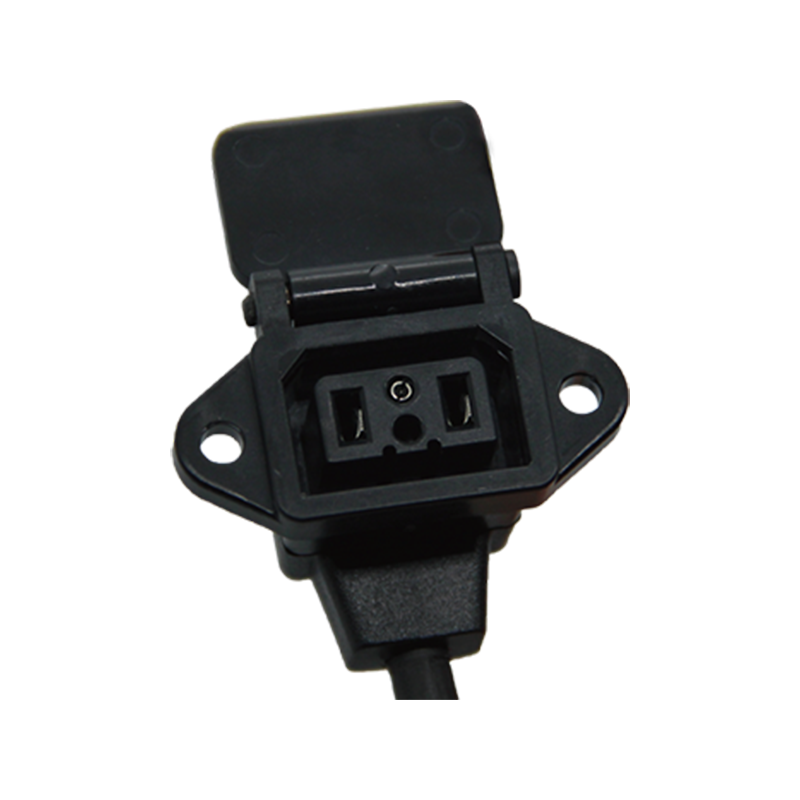 ZTC7202 Covered 2-Vertical Power Socket
