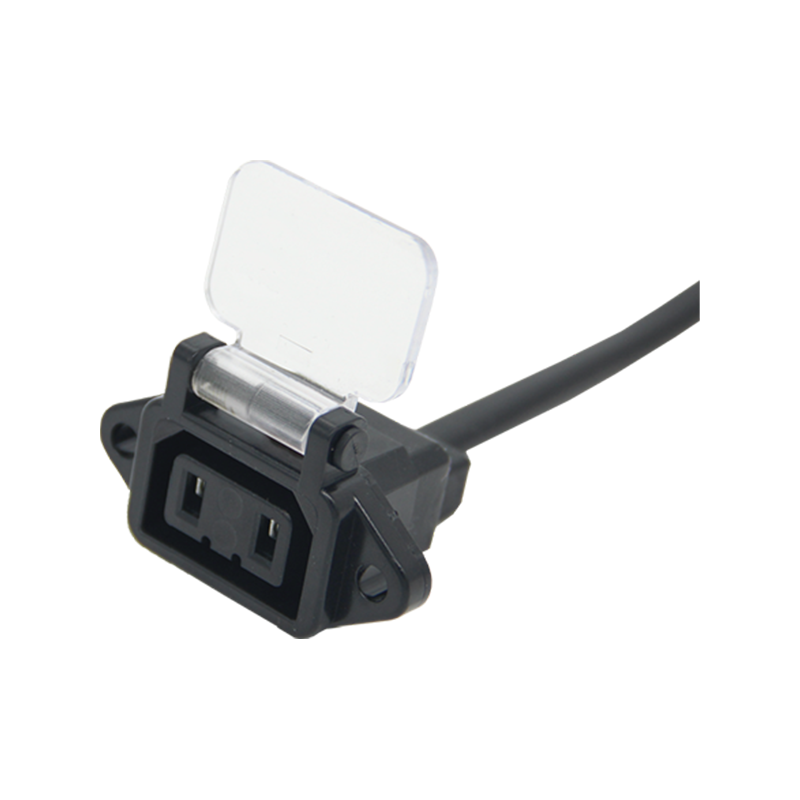 ZTC7214 Covered 2-Vertical Power Socket