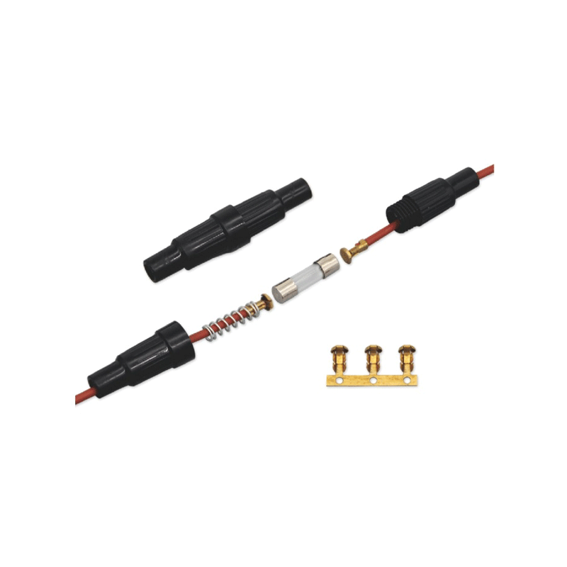 BX3011 Screw-Type 5×20mm Glass Fuse Holder