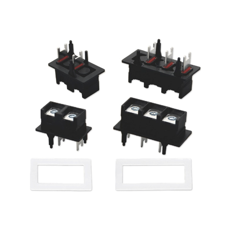 ZT2204-B1 2-Pole M5 Sealed PCB Screw Terminal Block