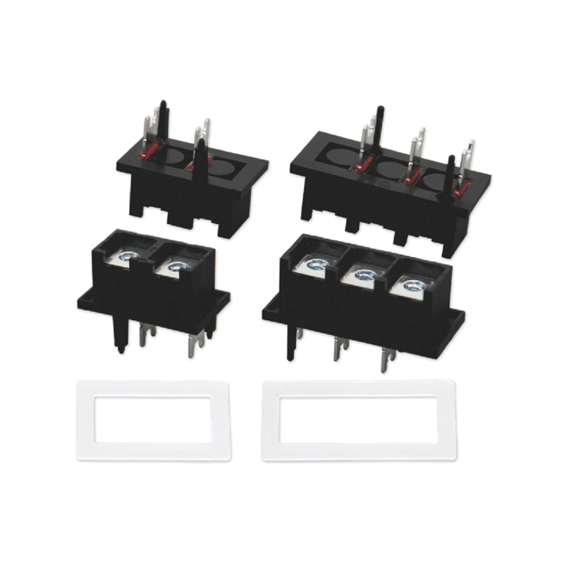 ZT2204-C 2-Pole M5 Sealed PCB Screw Terminal Block