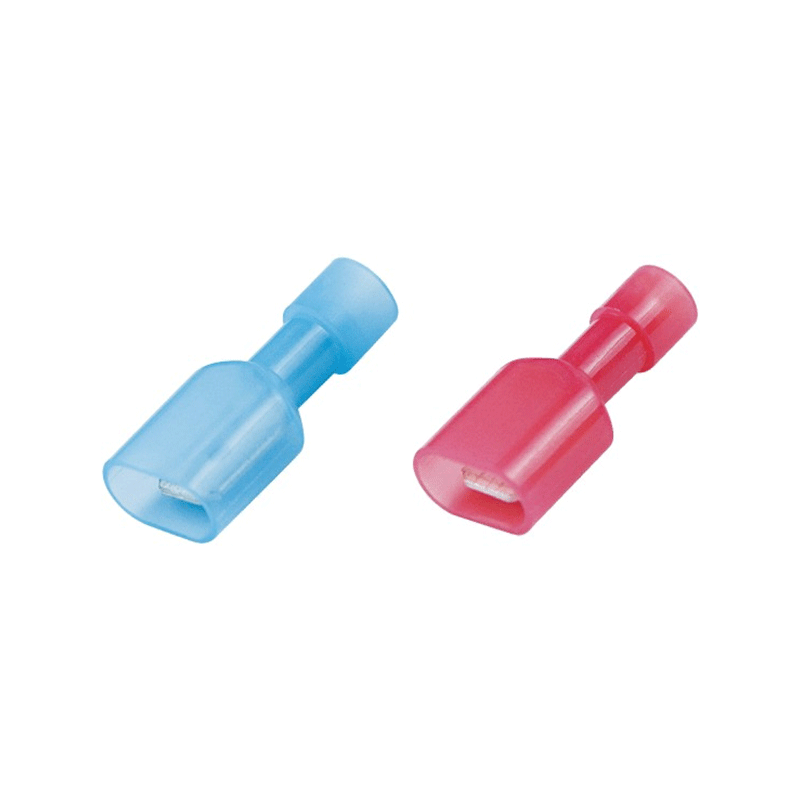 Cold-Pressed Nylon Fully Insulated Male and Female Disconnect Terminal Series Cold-Pressed Nylon Fully Insulated Male and Female Disconnect Terminal Series